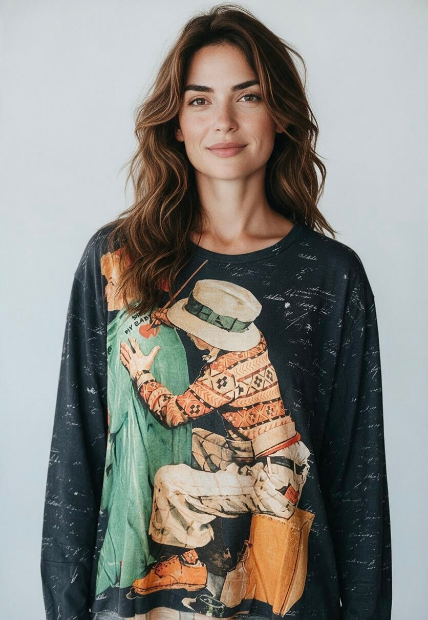 Paper Lace Boy & Girl Graphic Tee