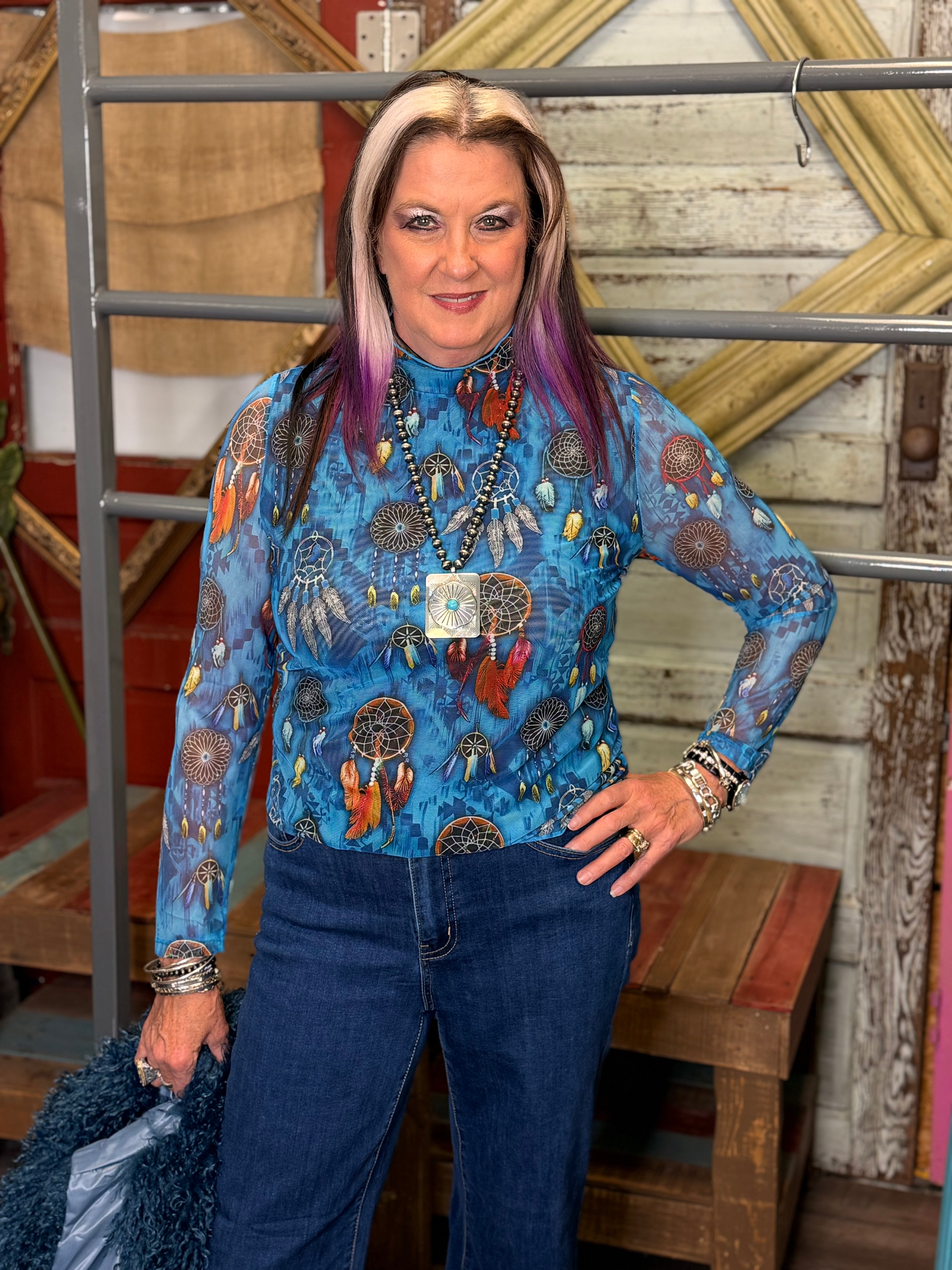 To The Way Blue Dream Catcher