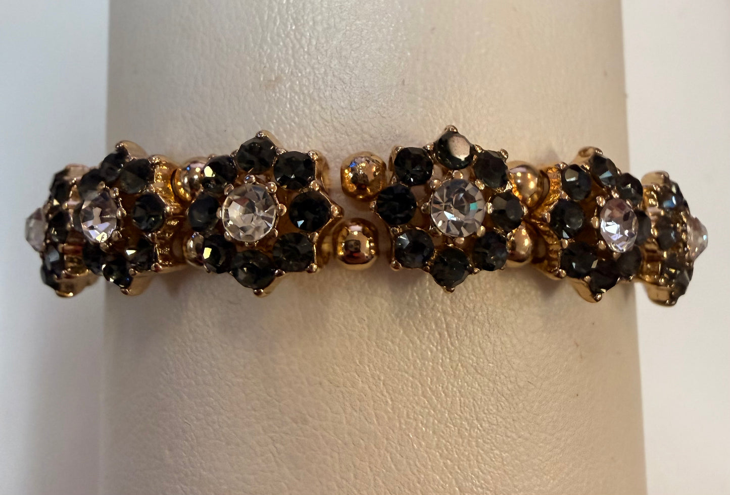 Alice floral crystal stretch bracelet