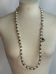 A Rare Bird Pearl Silver Long Necklace