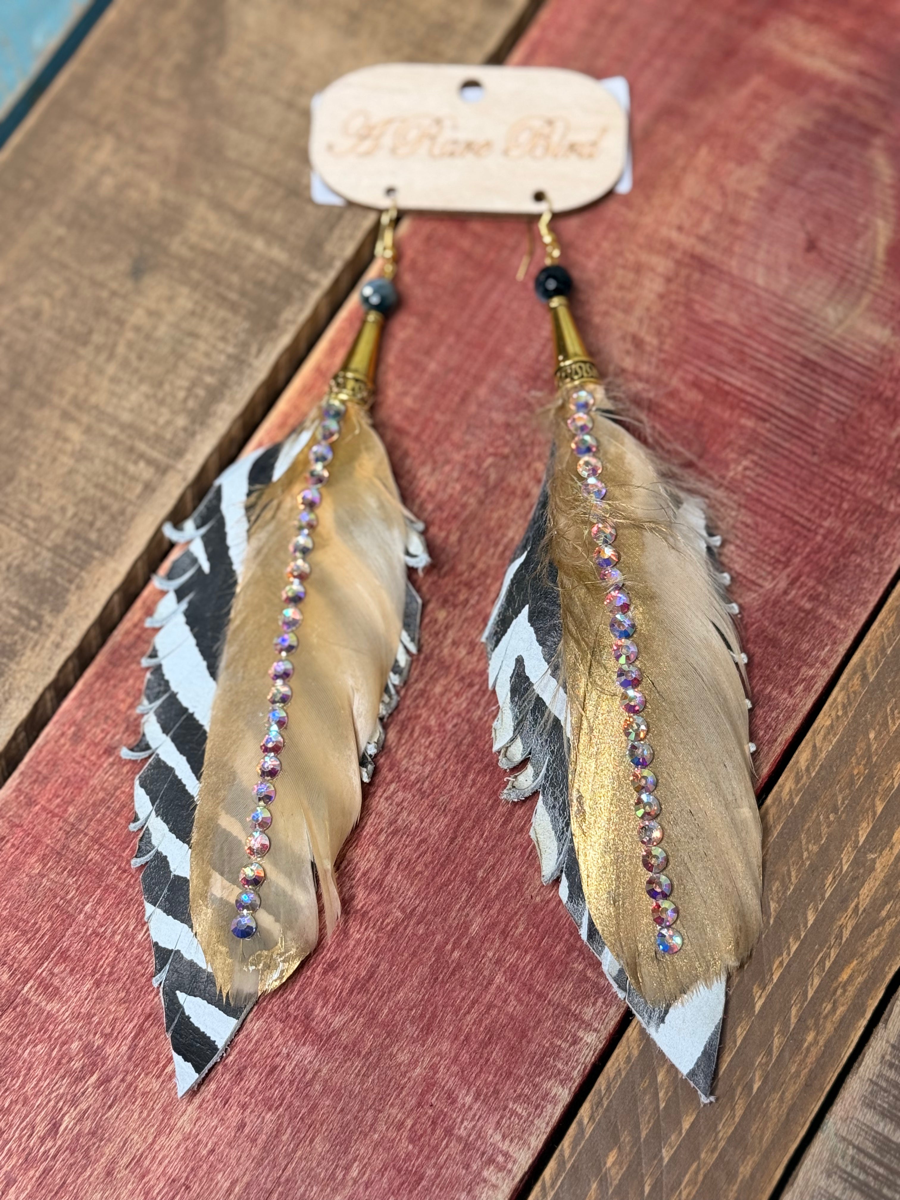 A Rare Bird Gold Zebra Ears
