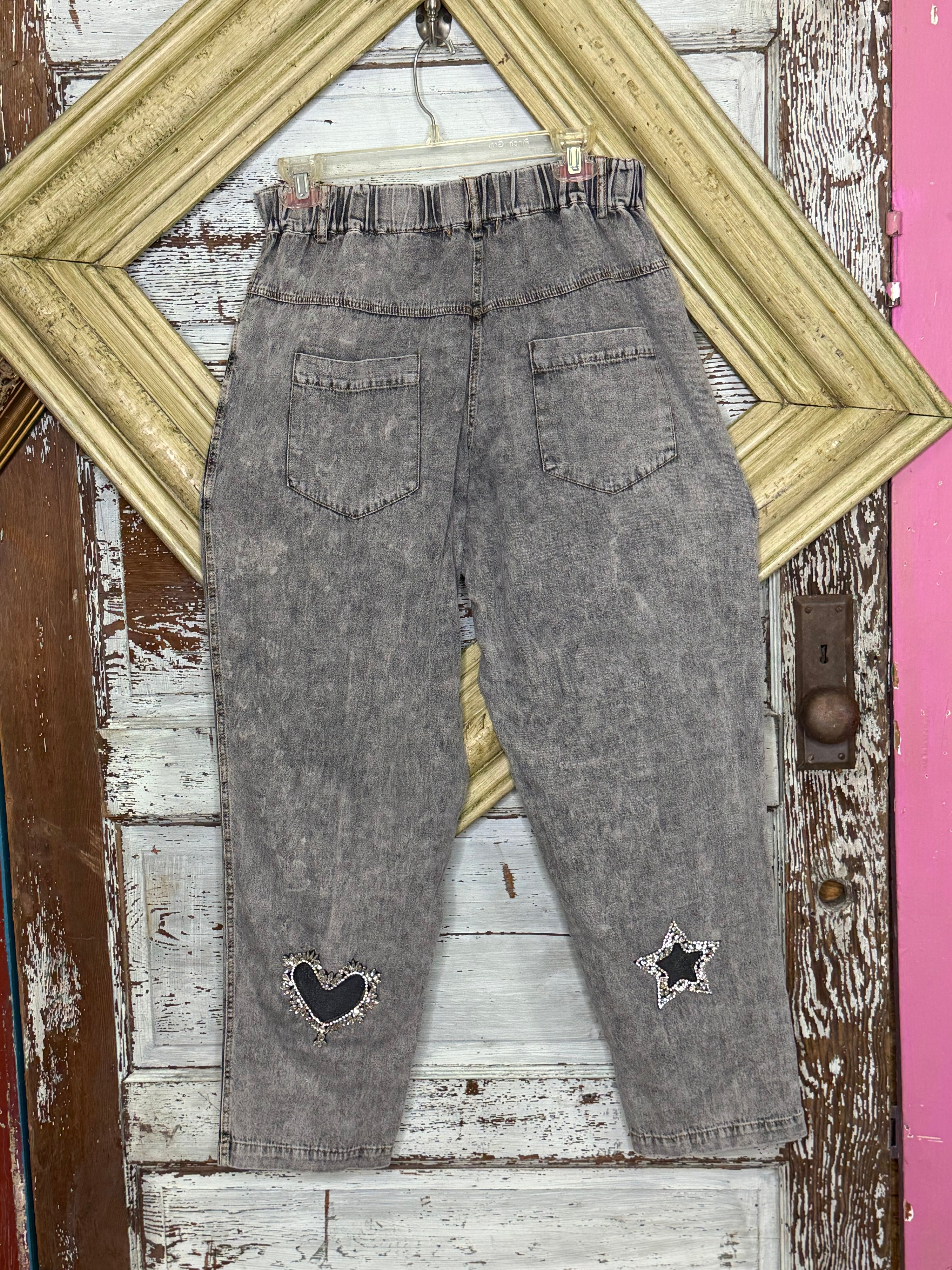 A Rare Bird Black Star Jeans