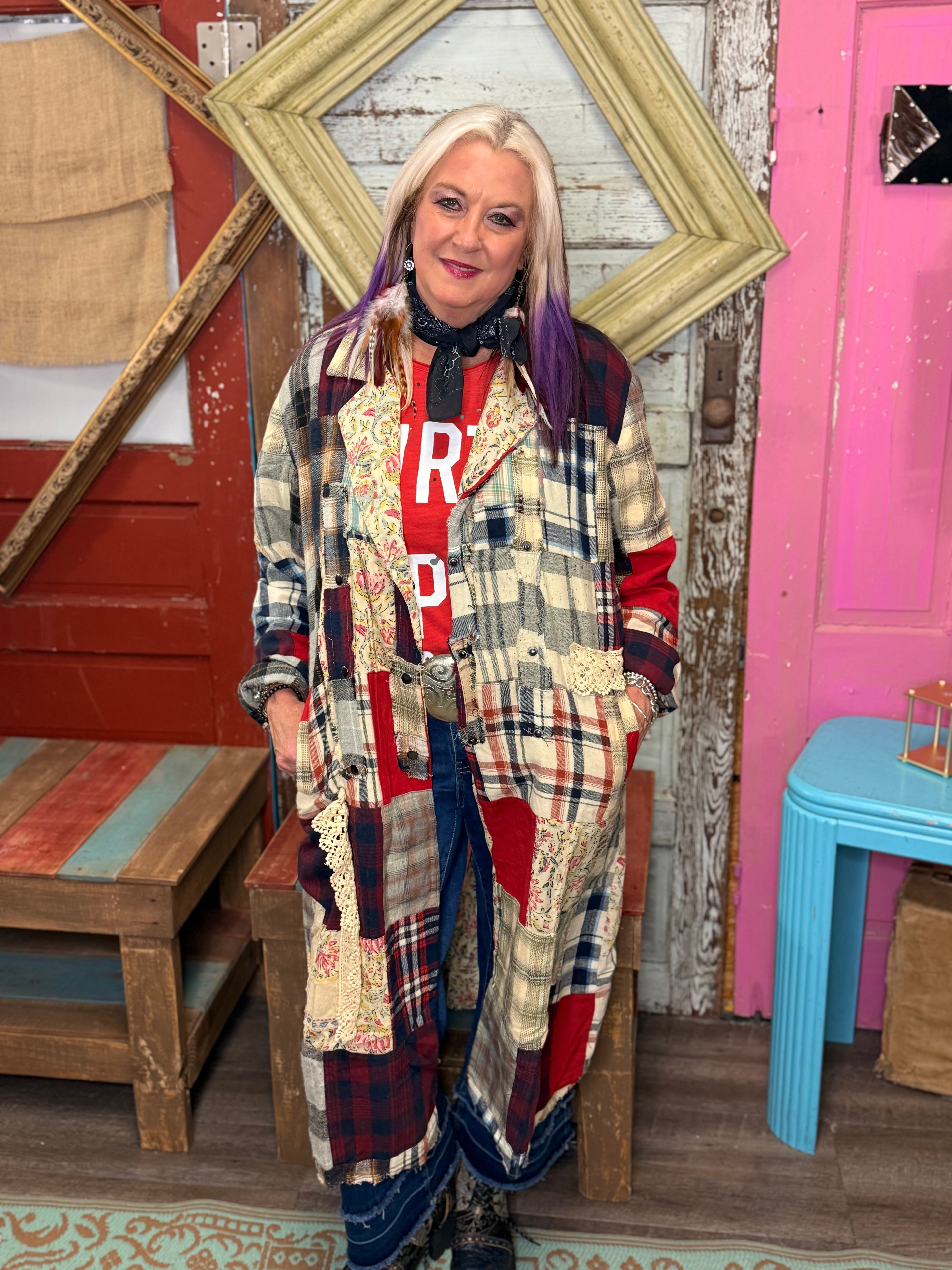 Jaded Gypsy Cozy Afternoon Stroll Duster