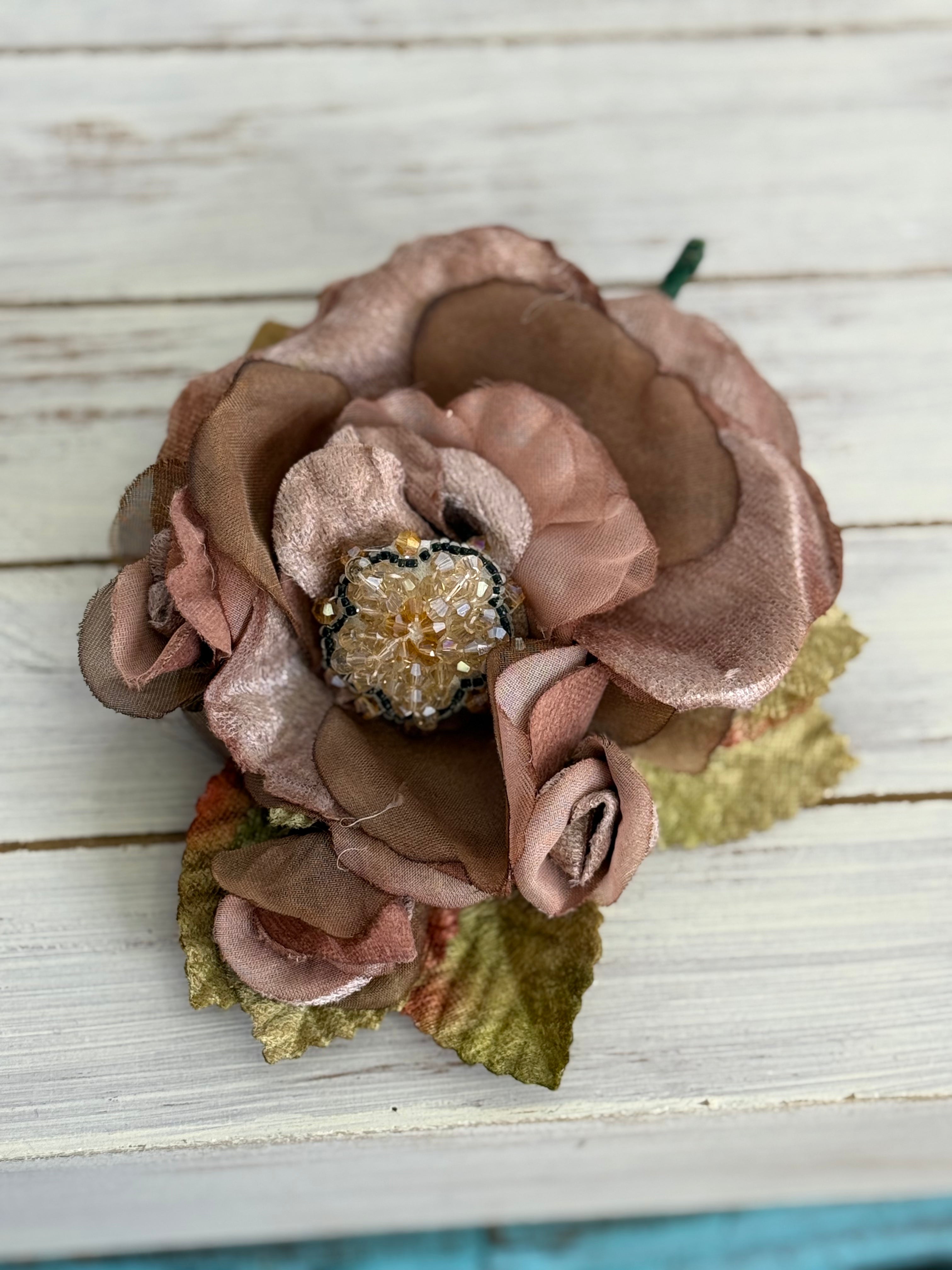A Rare Bird Floral Pin Corsage
