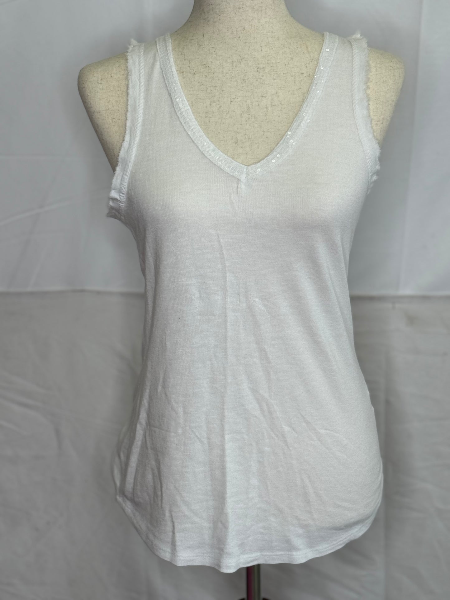 Made In Italy Sequin Tank