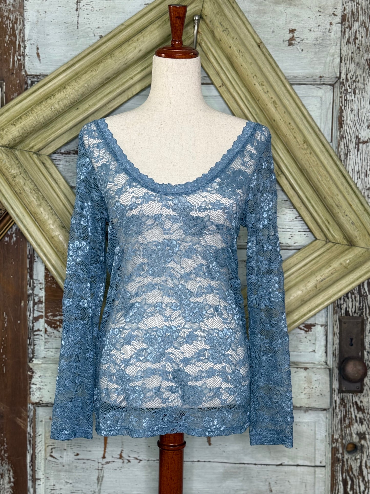 A Rare Bird Lace Layering Top