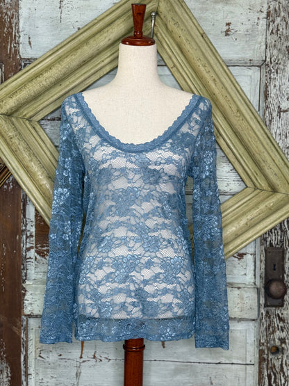 A Rare Bird Lace Layering Top