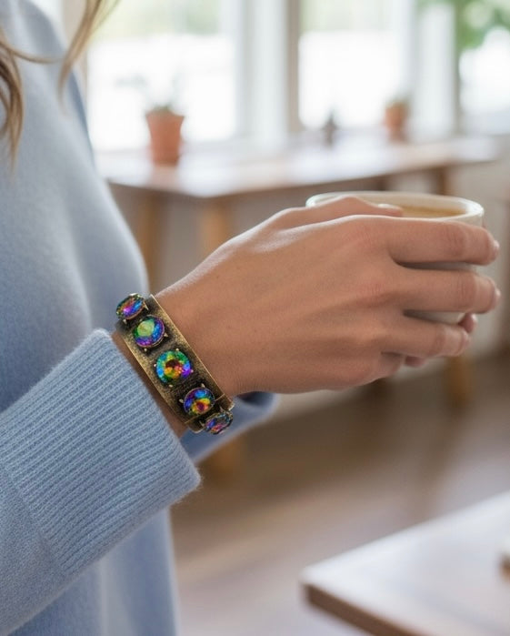 Bling Stud Stretch Bracelet