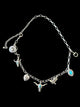 Silver Western Charm Chain Belt