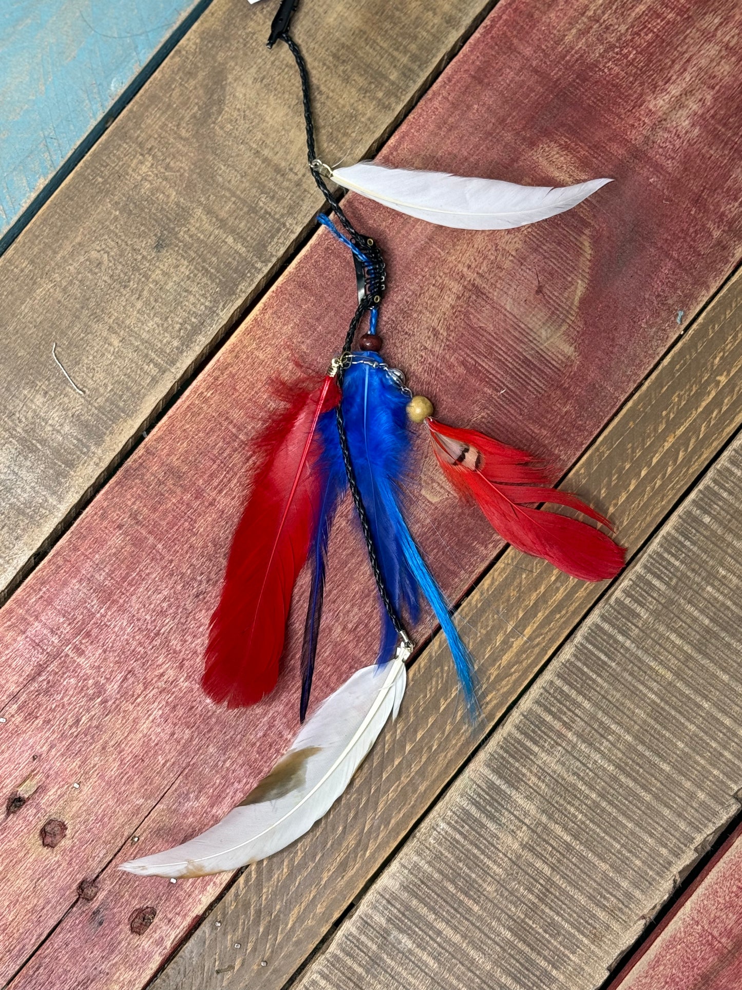 Bella Feather Hair  Clips