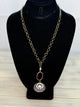 Lost and Found Bling Coin Necklace