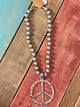 Silver Peace Necklace