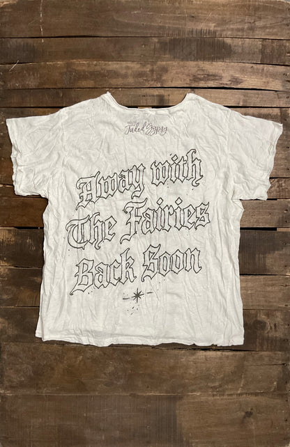House of Jaded Gypsy Worn and Weathered Tee Mischief - Back