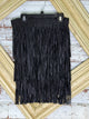 Origami Short Fringe Skirt