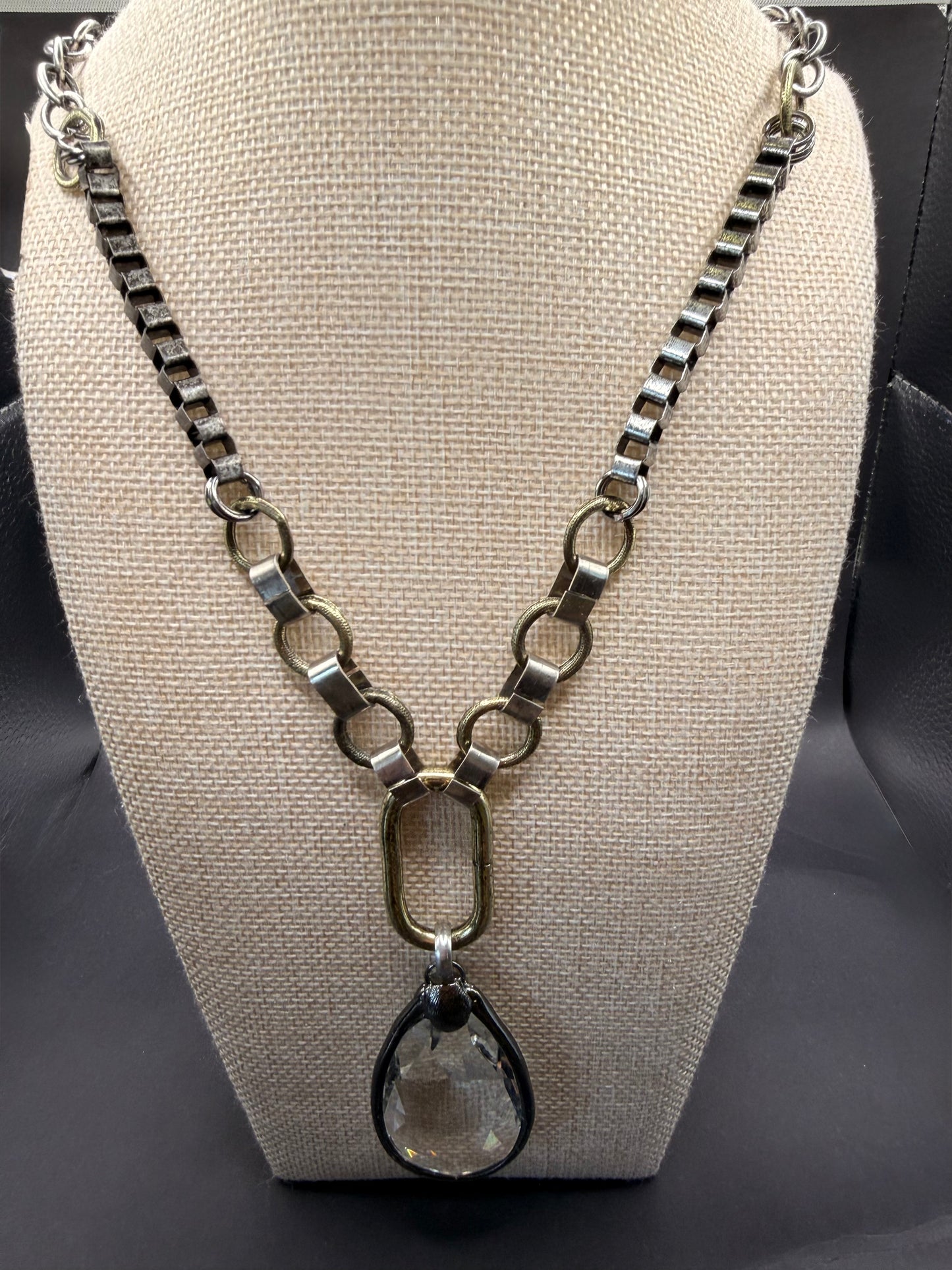 Lost and Found Mixed Metal Link Necklace