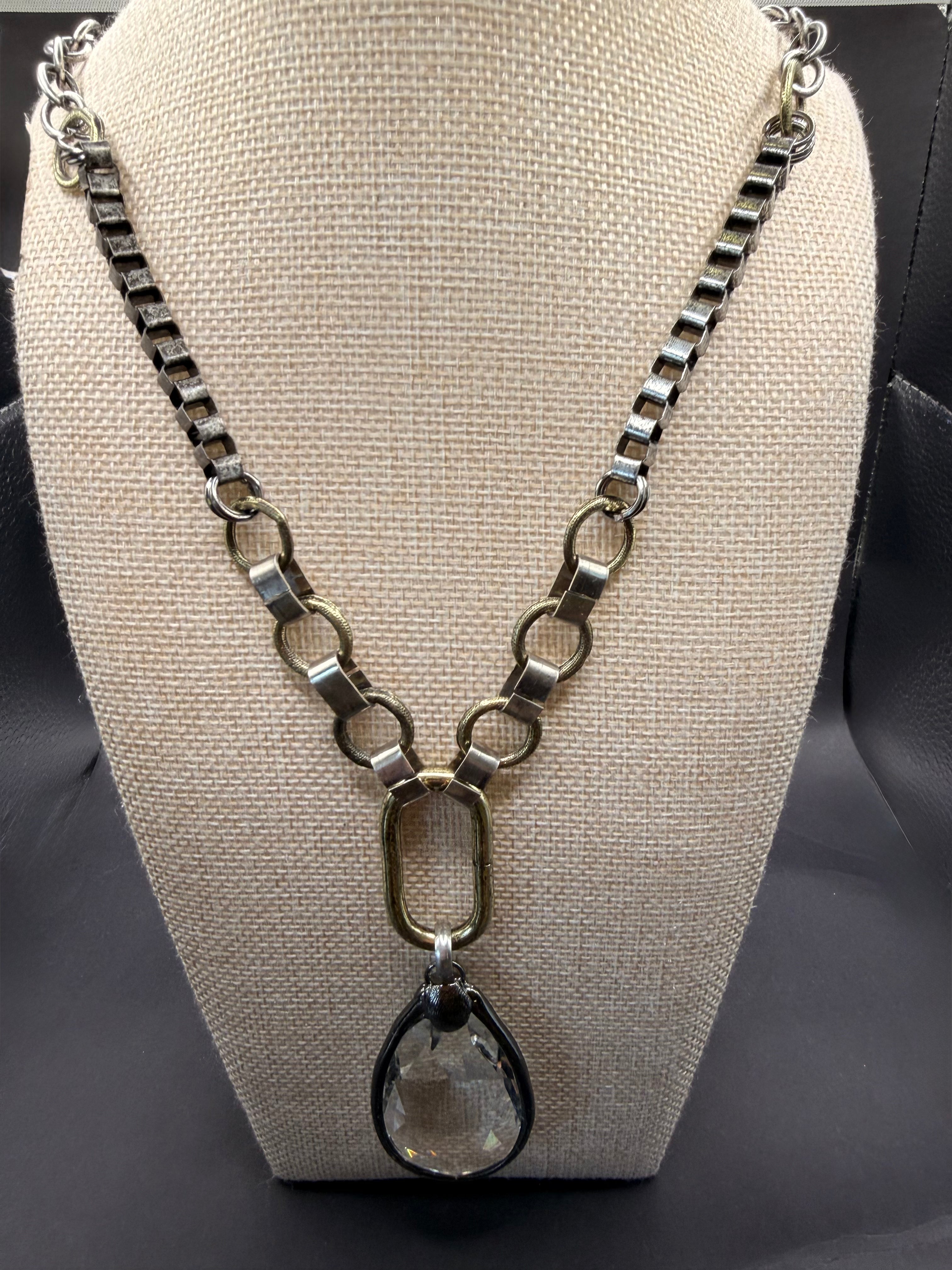 Lost and Found Mixed Metal Link Necklace