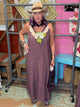 A Rare Bird Elegant Striped Dress