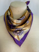Purple Paisley Wild Rag
