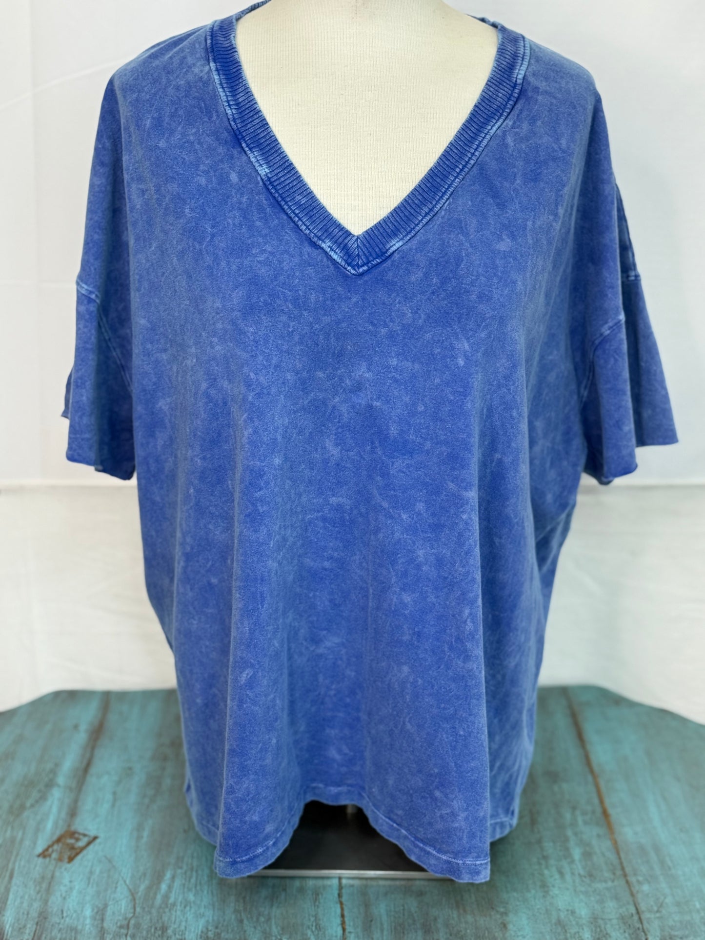 Jher Mineral washed basic Tee