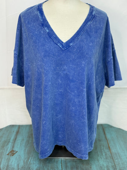 Jher Mineral washed basic Tee