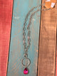 Pink Teardrop necklace