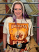 I Love Linen American Cowboy Rodeo  Tee