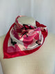 Pink Flower butterfly Wild Rag