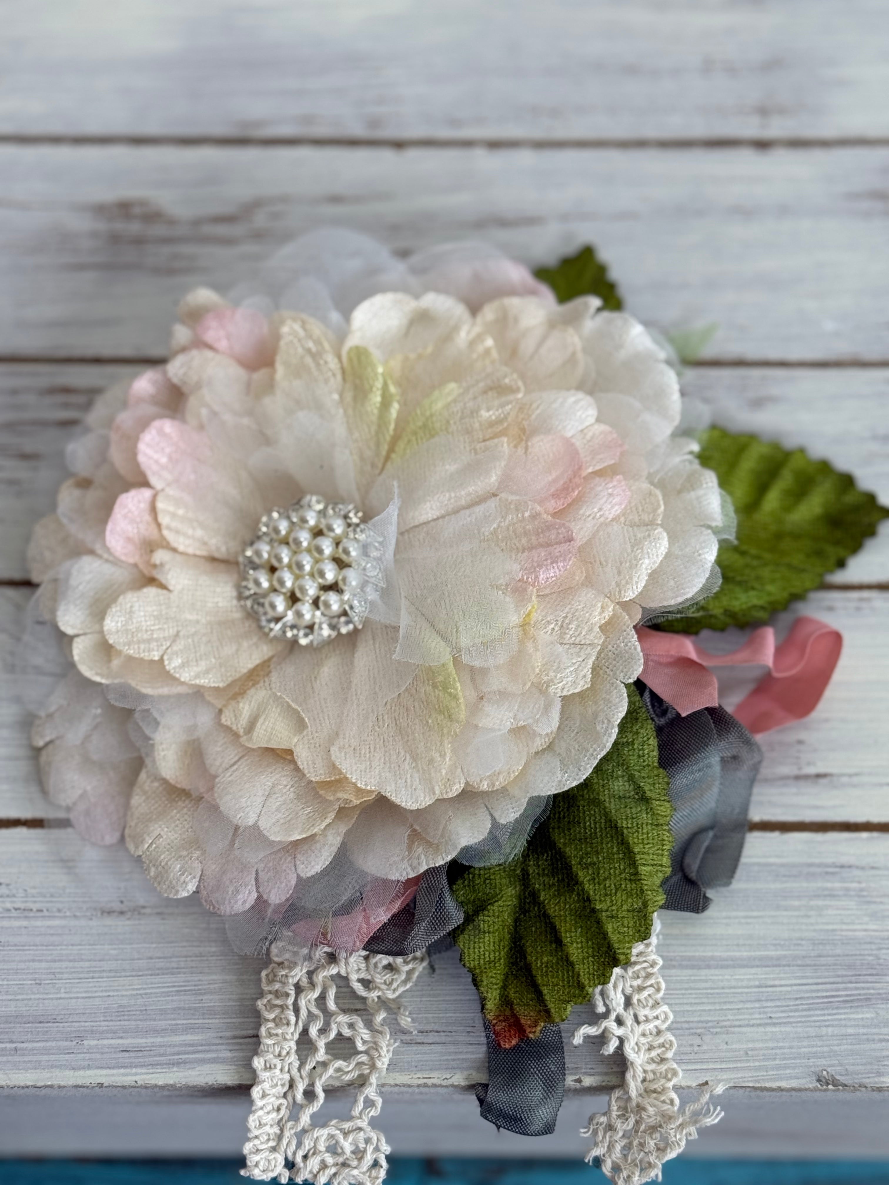 A Rare Bird Floral Pin Corsage