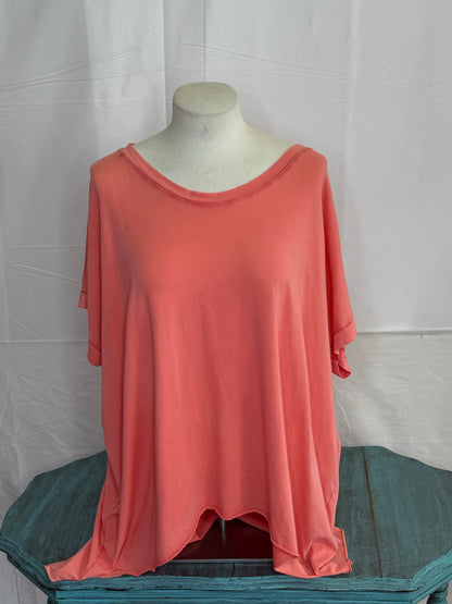Made in Italy Cotton Washed Top
