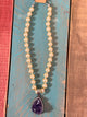 Pearl Amethyst Necklace