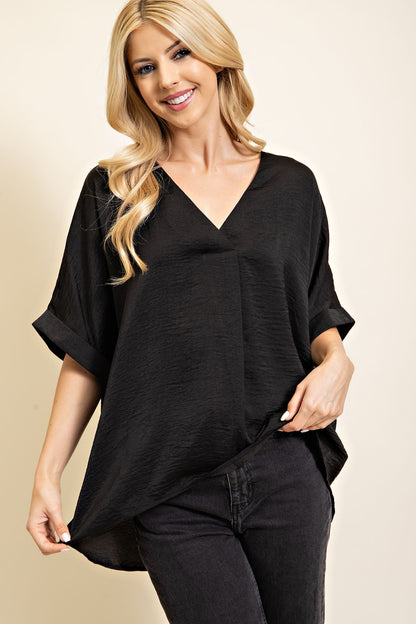 Classic V Neck Top