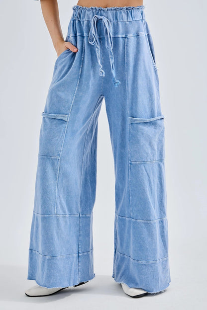 JHer Mineral Wash Wide leg pants