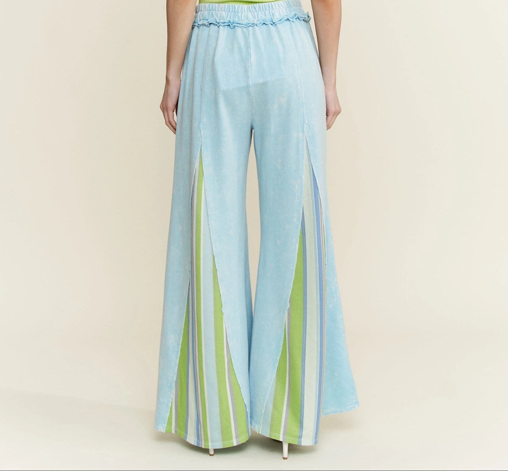 J.Her Striped Flar Pants