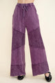 Jher Mineral Washed 2 Tone Wide Leg Pant