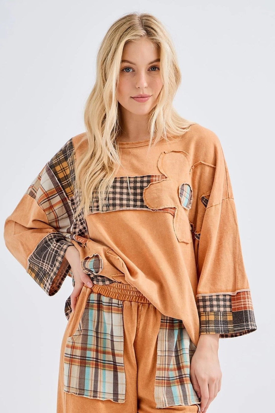 J.Her Daisy Butter Scotch Top