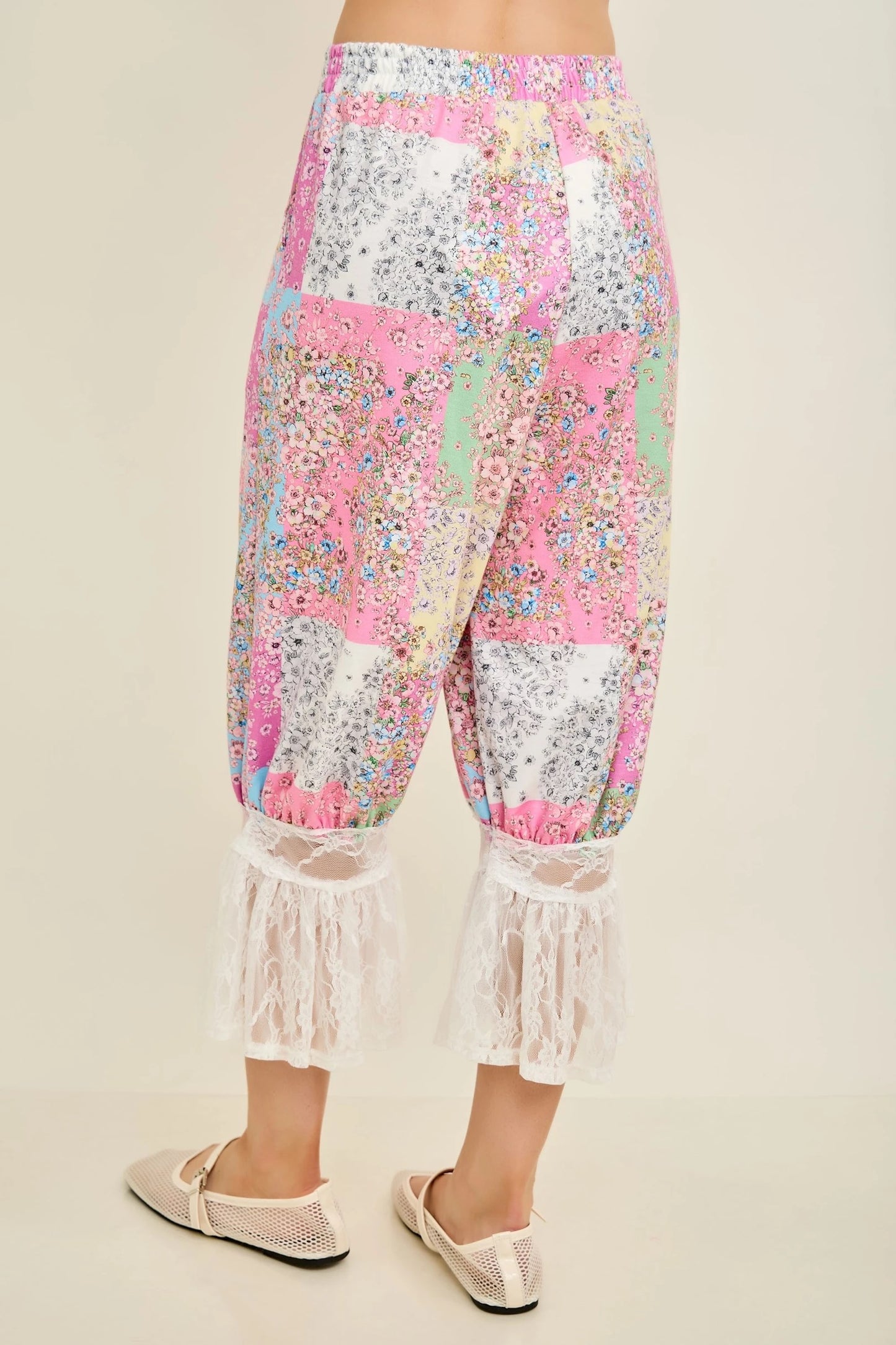 Jher Floral Gypsy Boho Lace Bloomer