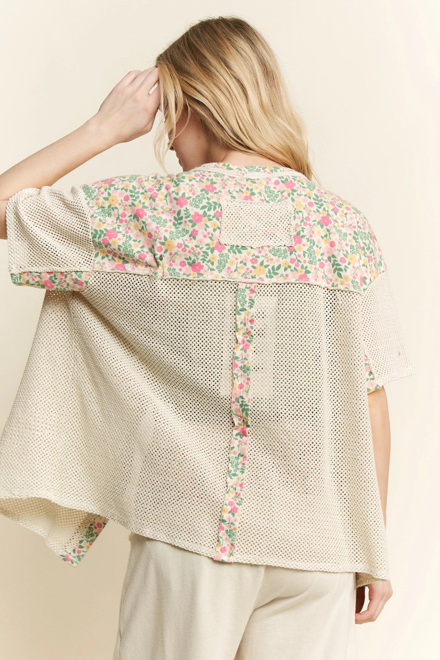 Jher Mesh Spring Cardigan