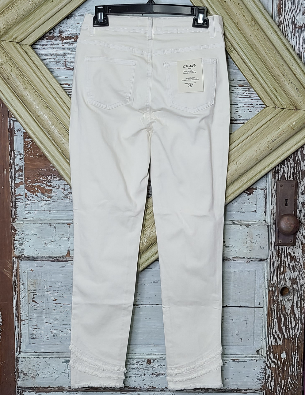 Natural Ripped Jeans