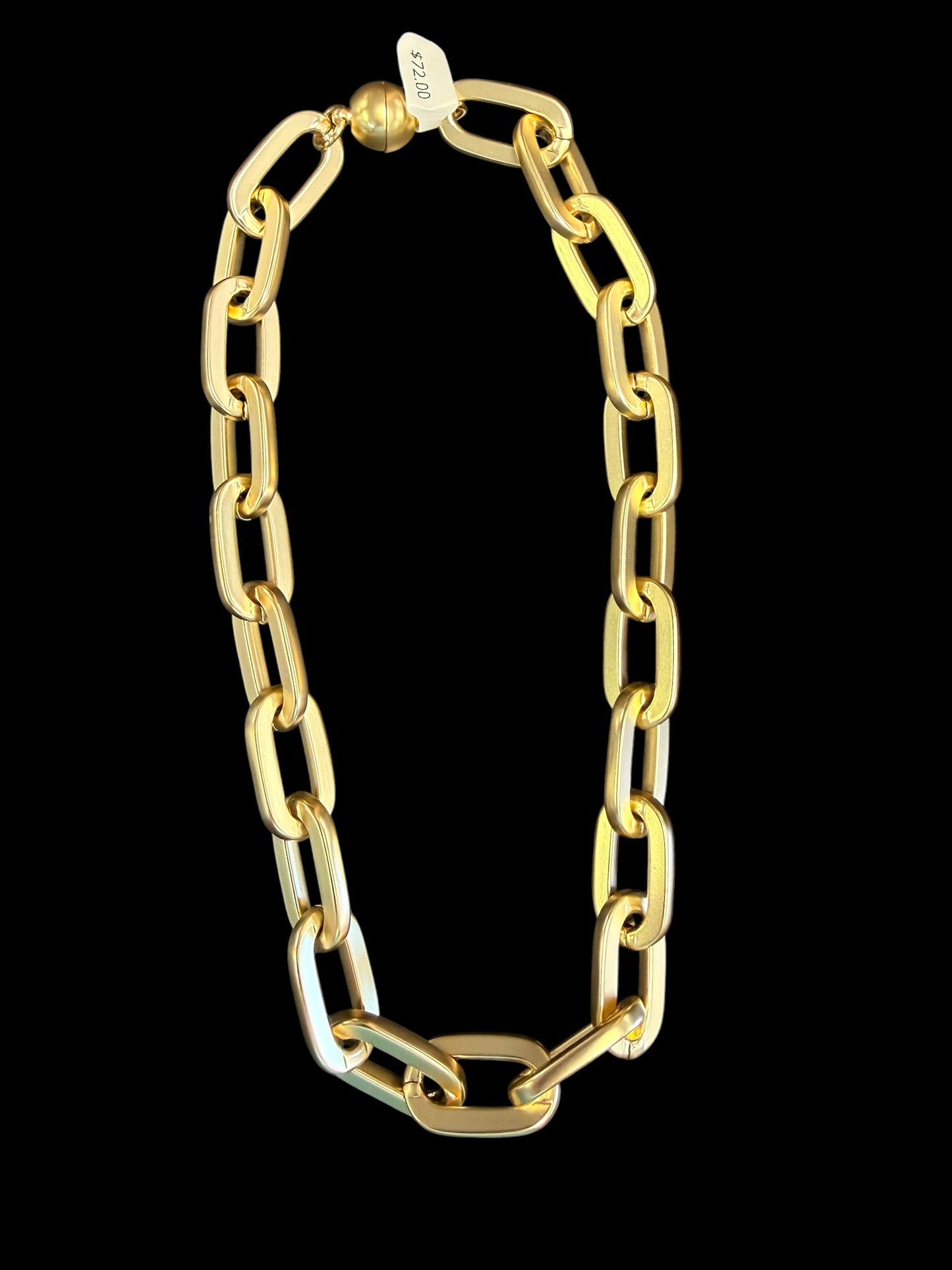 Wafa Bold Gold Chain Necklace