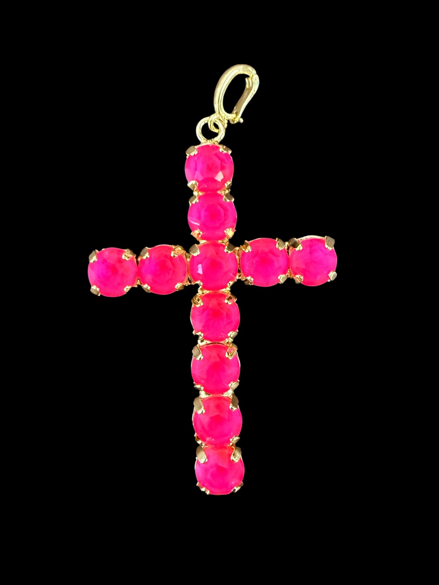 Australian Crystal Cross Charm