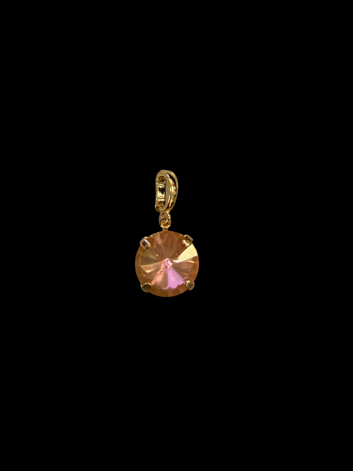 Australian Gold Crystal Charm