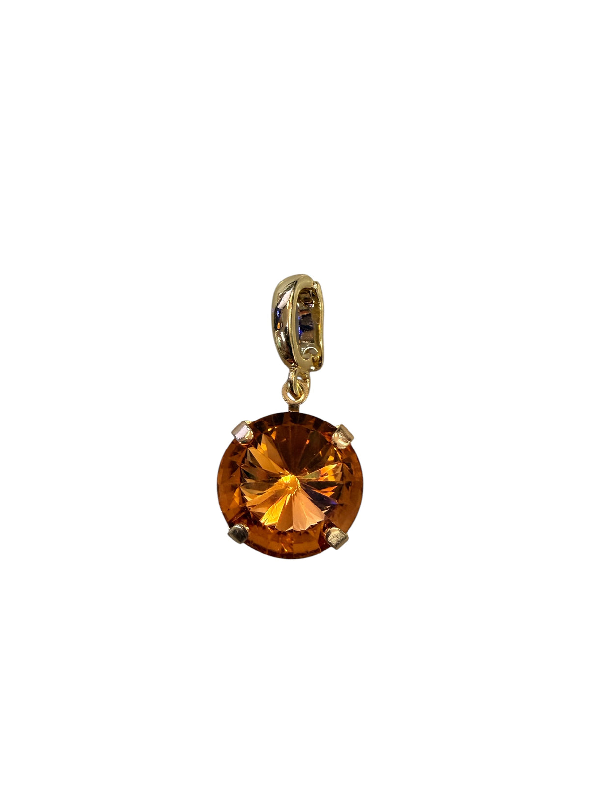 Australian Gold Crystal Charm
