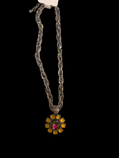 Alice Necklace with Flower