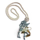 A Rare Bird Multi color RainDeer Necklace