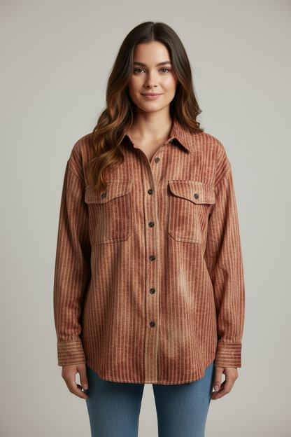 A Rare Bird Wild Darling button up Top