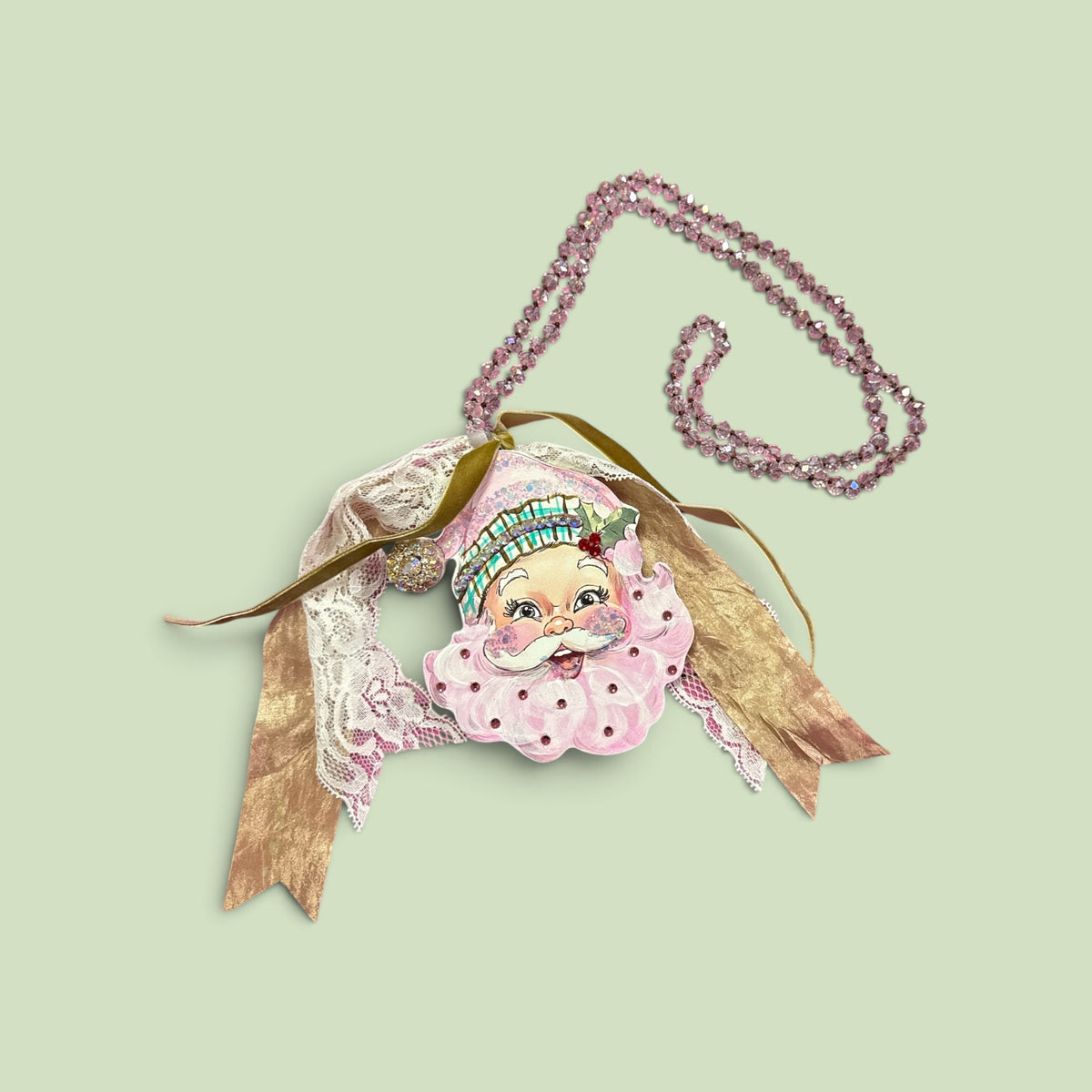 A Rare Bird Santa necklace