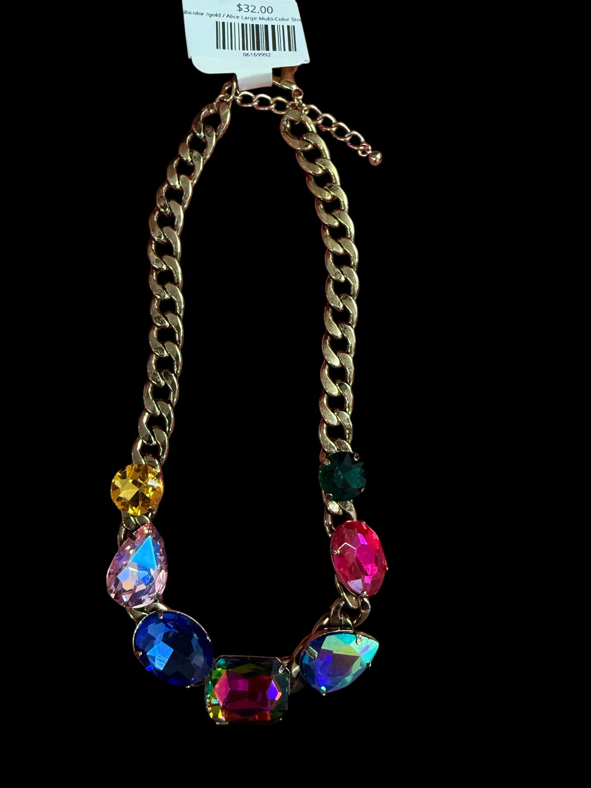 Alice Large Multi-Color Stone Necklace