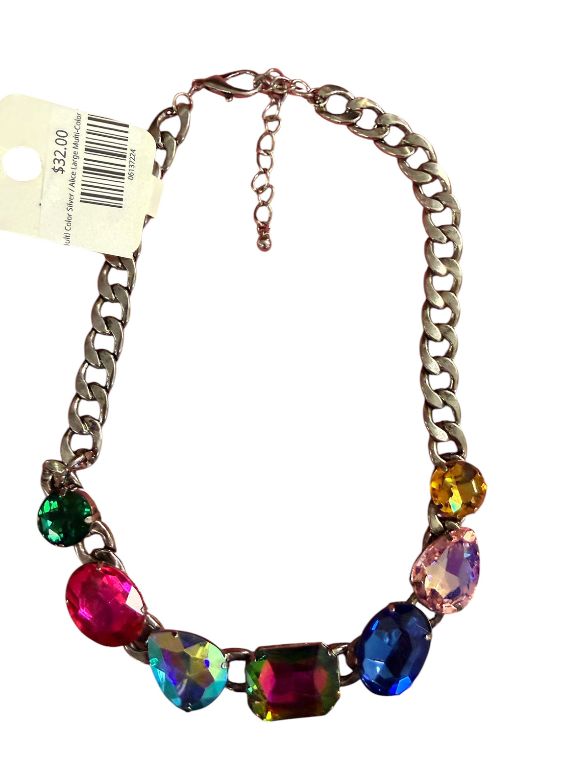 Alice Large Multi-Color Stone Necklace
