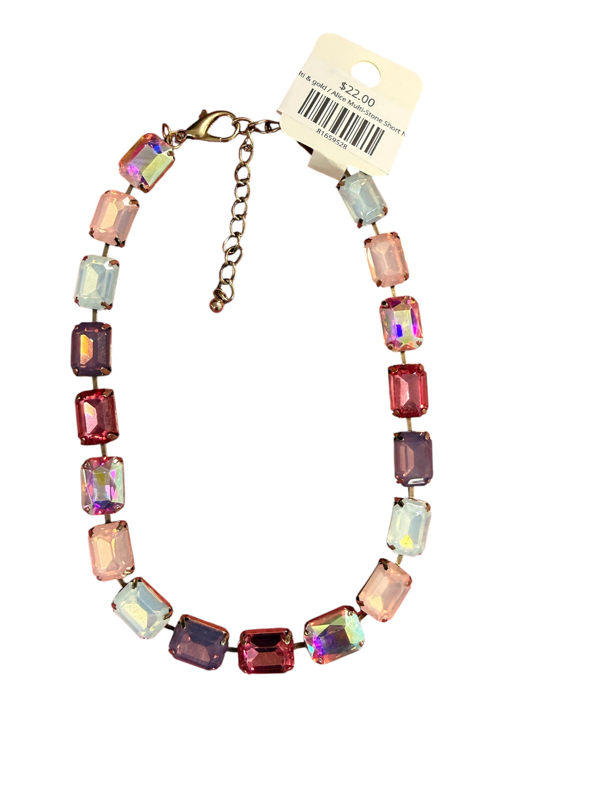 Alice Multi-Stone Short Necklace