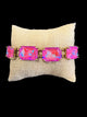 Alice Rectangle Stone Stretch Bracelet